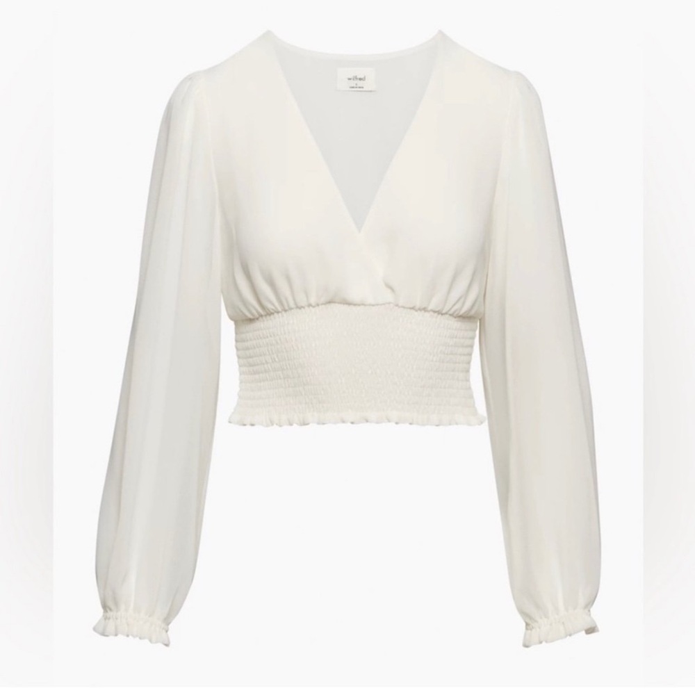 Aritzia wilfred wistful blouse